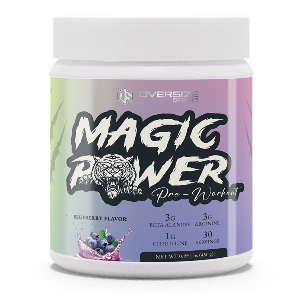 Oversize Magic Power Pre-Workout Yaban Mersini 450 gr 30 Servis